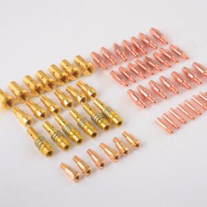 MIG Gas Diffuser + Contact Tip + Nozzle Full Set (200A–500A Universal)