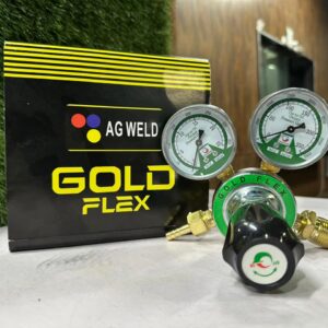 AG WELD GOLD-F Oxygen Regulator – Silver